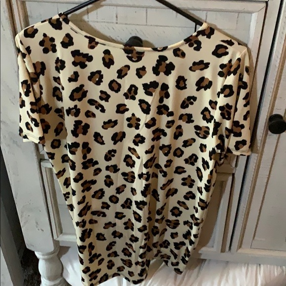 Leopard Tunic- BNWOT - Picture 4 of 6